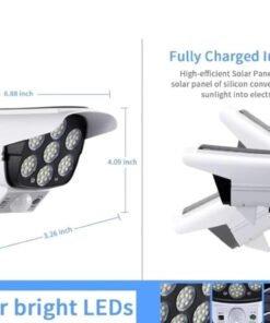 Remote Control Human Sensor Spotlight Garden lamp Solar Light Set