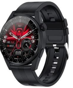 Devia Smart Watch Pro 5 WT047 (20mm) Black Aluminum Case With Black Sport Strap