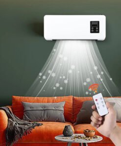 Mini Wall Mounted Air Conditioner  Portable Air Conditioner Wall Mounted AC Fan with Digital Display