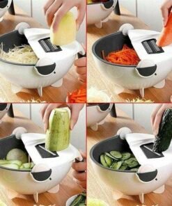 Vegetable Cutter with Drain Basket